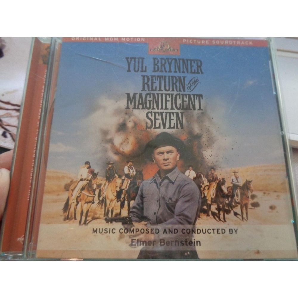 Return of the Magnificent Seven by Elmer Bernstein (CD, Feb-1998, Rykodisc)